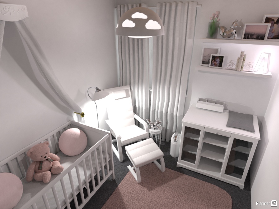 Baby Girl Bedroom #2880918 by Carol DG-Christiansen