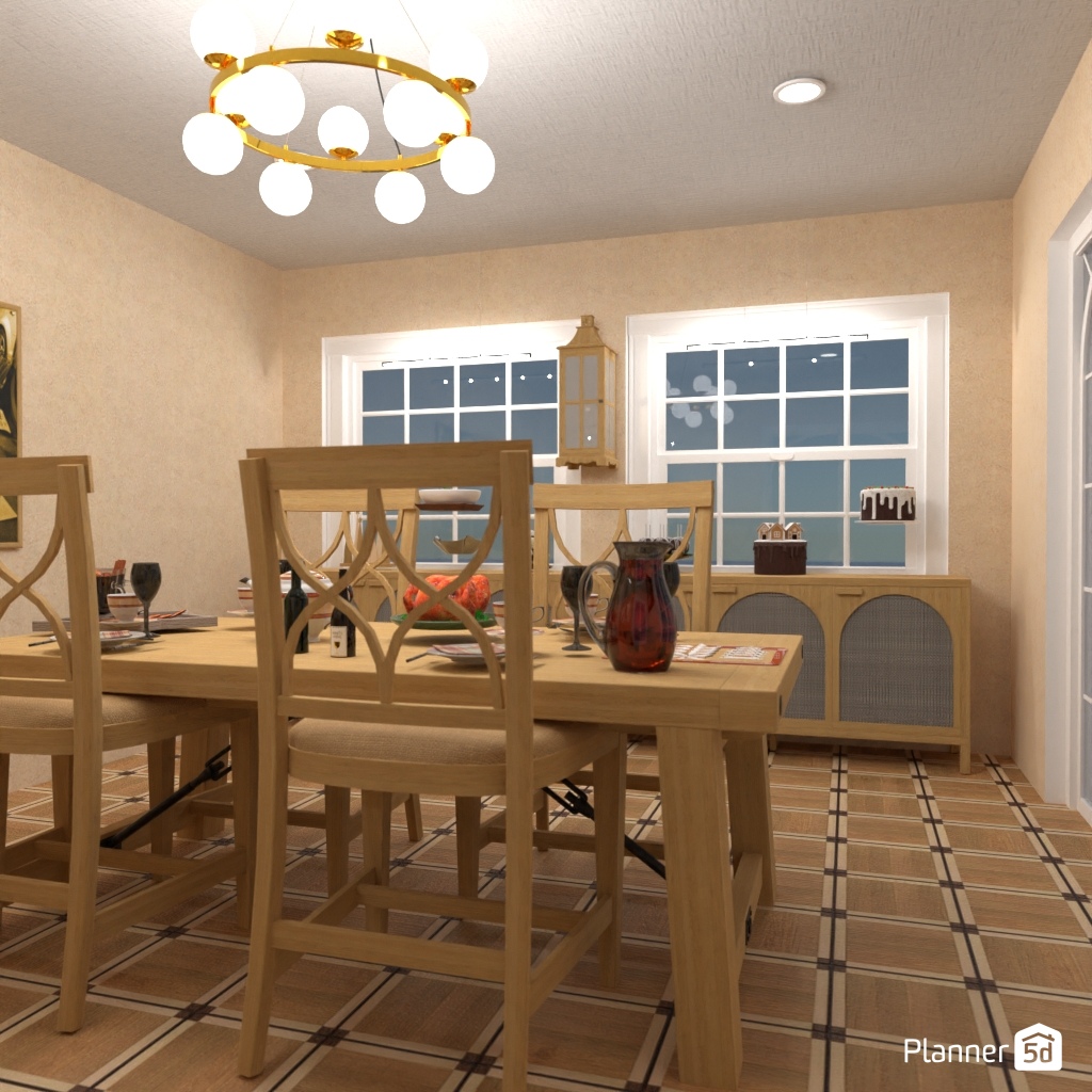 DB: Thanksgiving Day - room shell copy #23466223 by Editors Choice