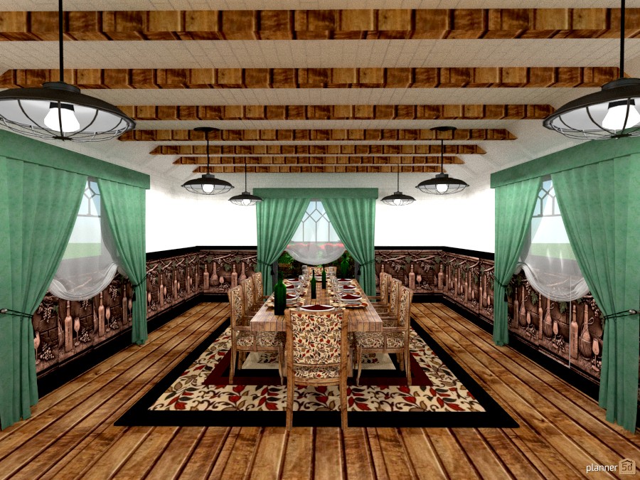 wine country dining #1236482 by Joy Suiter