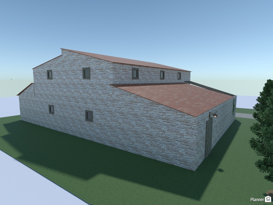 Mediterranian estate Masia #2685880 by Galina Pisemskaya