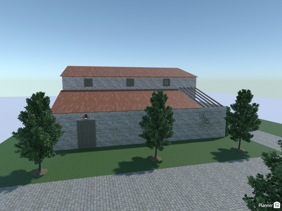 Mediterranian estate Masia #2686859 by Galina Pisemskaya