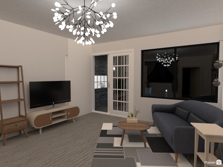 Scandinavian living room #4165618 by Bridget
