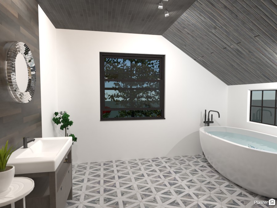 Scandinavian Bath Room 4190569 by Bridget image