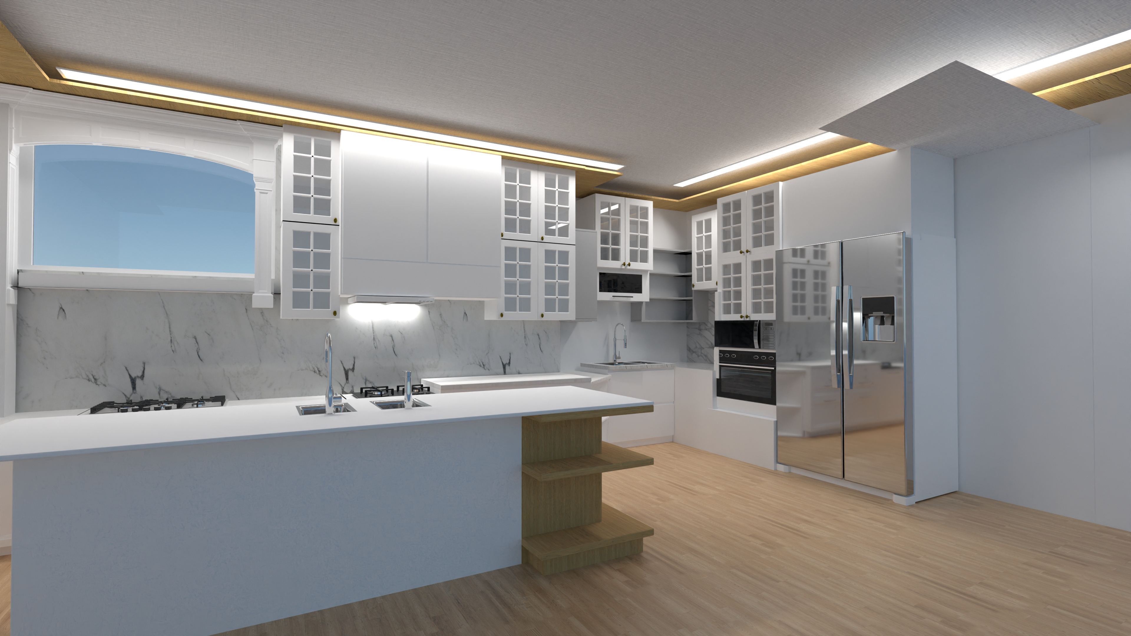 Kitchen Project 3 lantai #23462987 by Zuakie
