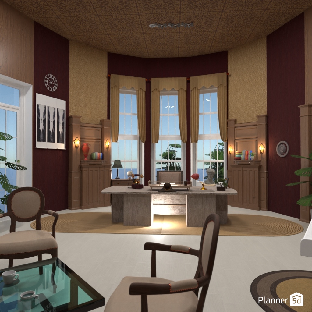 Oval room #22736338 by Editors Choice