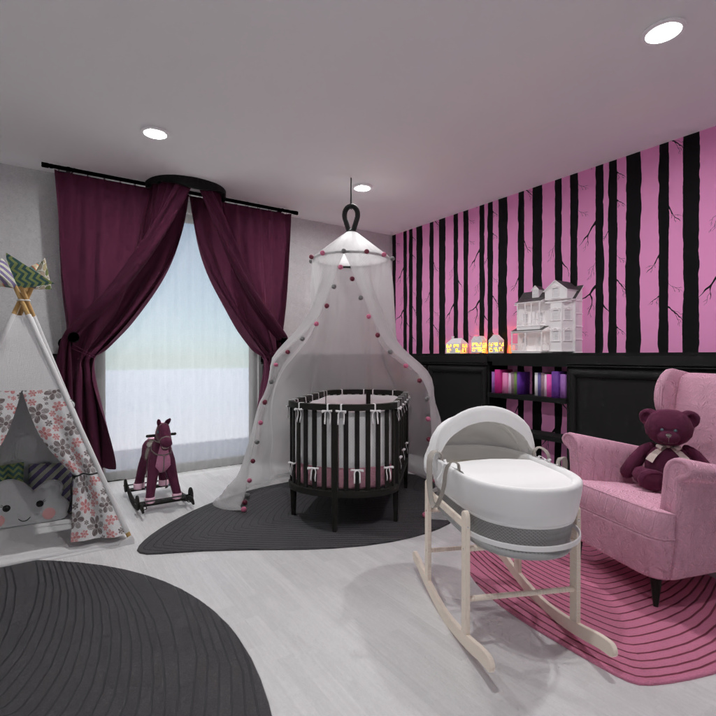 Pink Bedroom #11733548 by Editors Choice