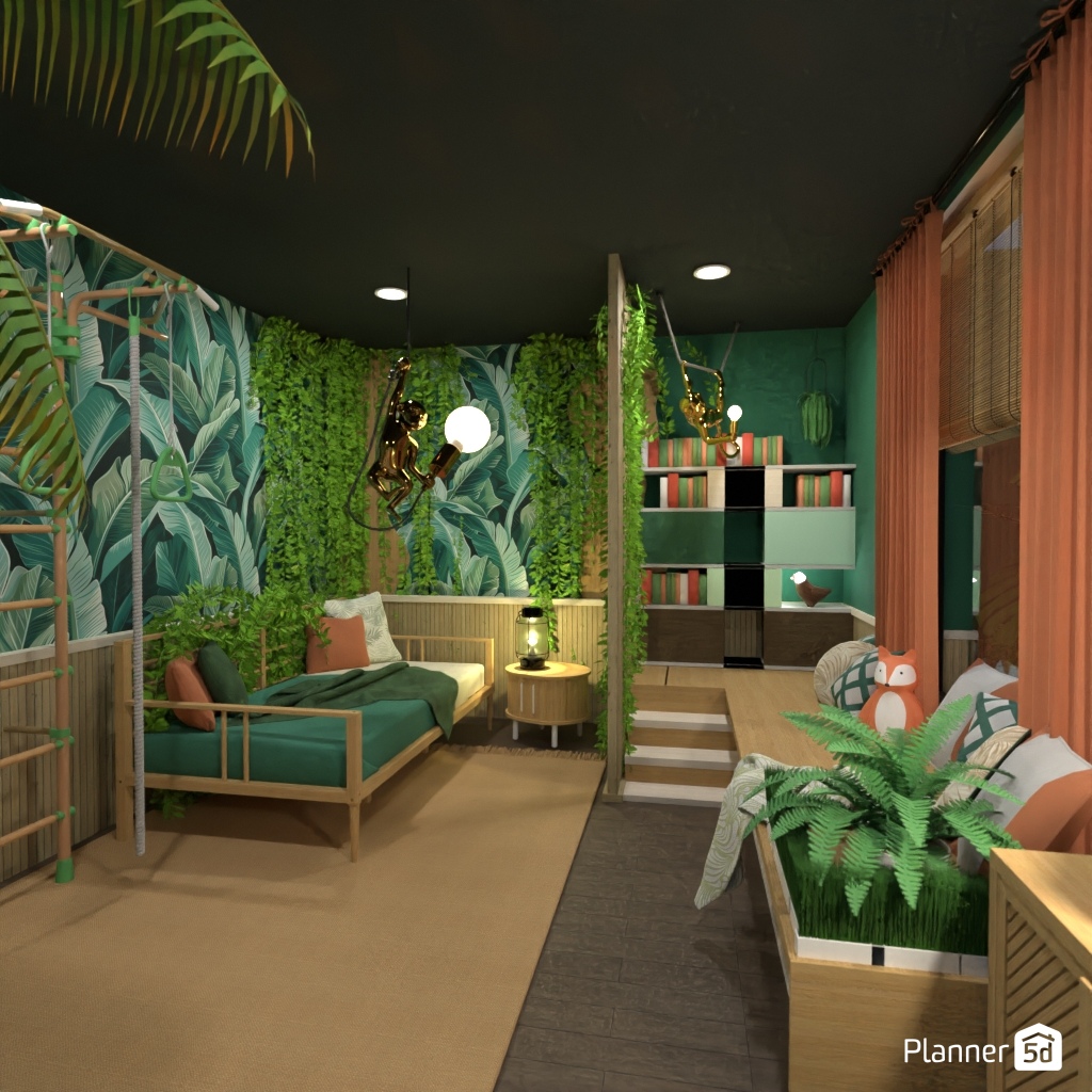 Chambre Jungle #21795570 by Editors Choice