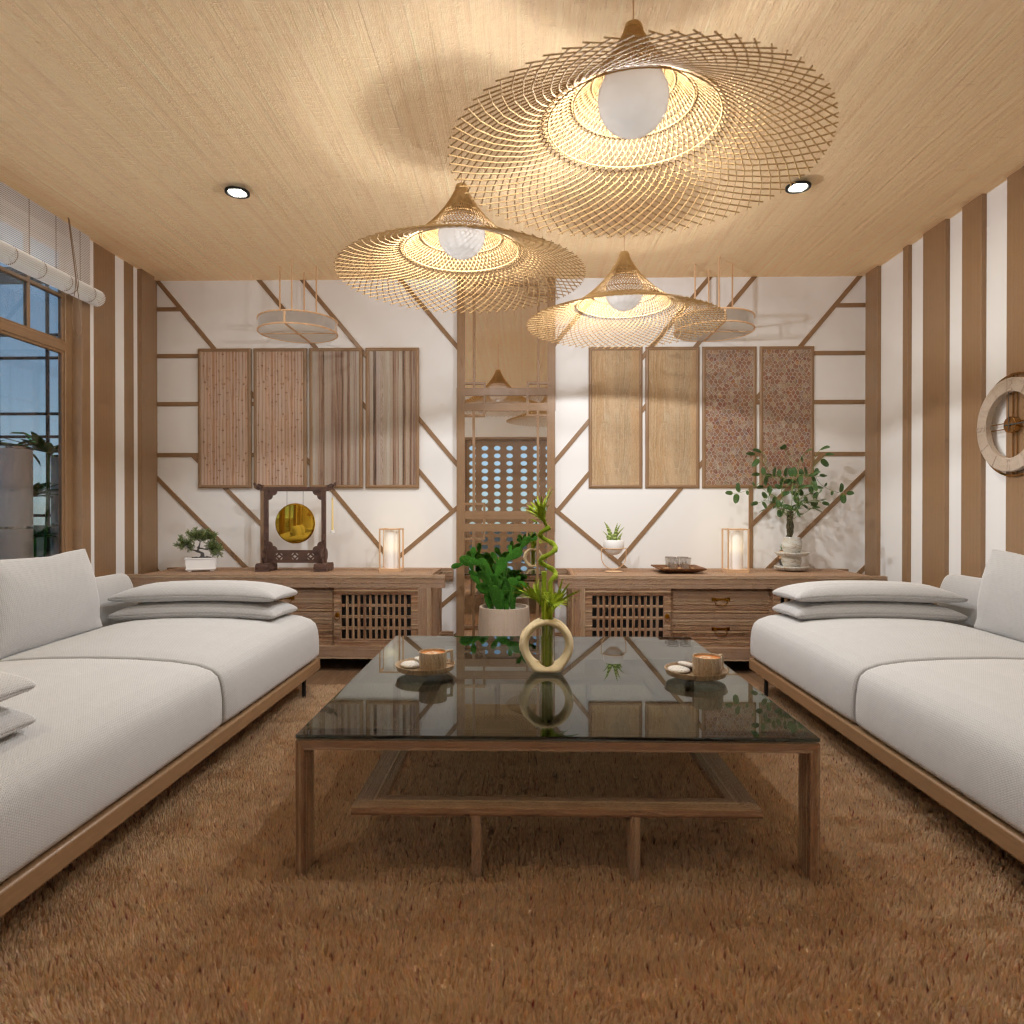 Japanese-style Living Room #15375371 by Editors Choice