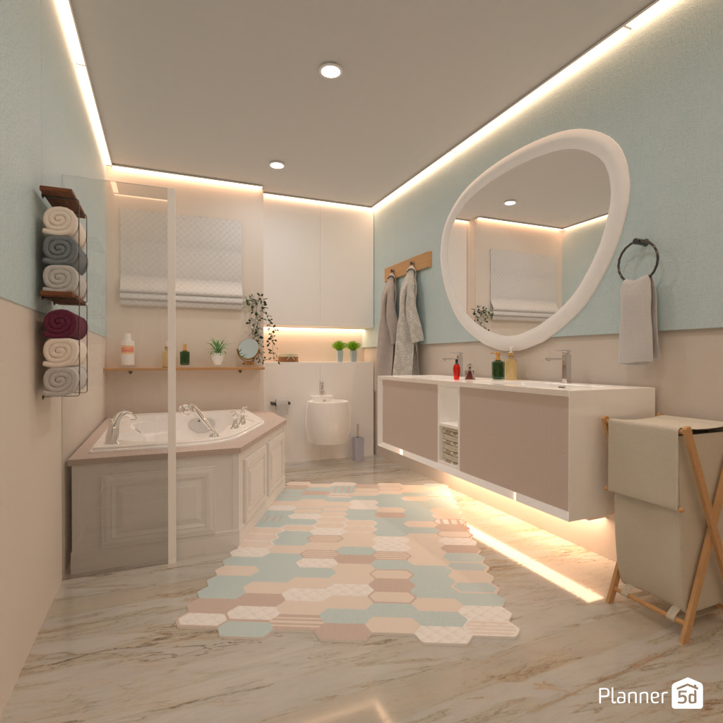 Banheiro pastel #20720710 by Editors Choice