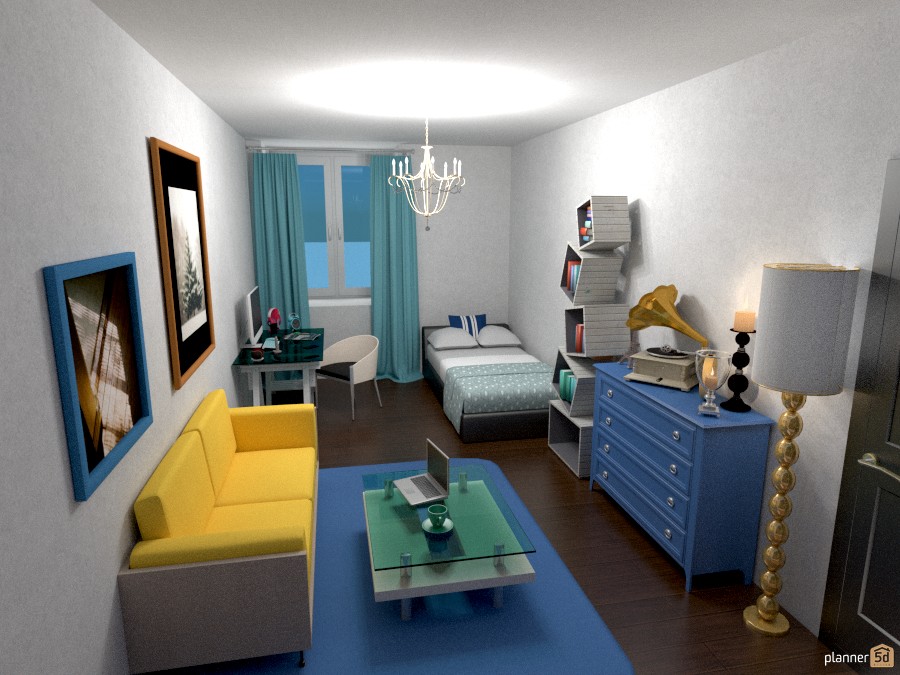 Bedroom #988706 by Baiko Pirtskhalaishvili