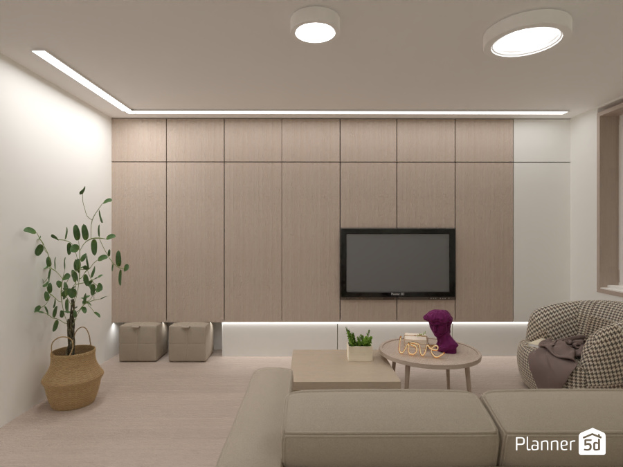 Дизайн гостиной #12456355 by Татьяна Максимова