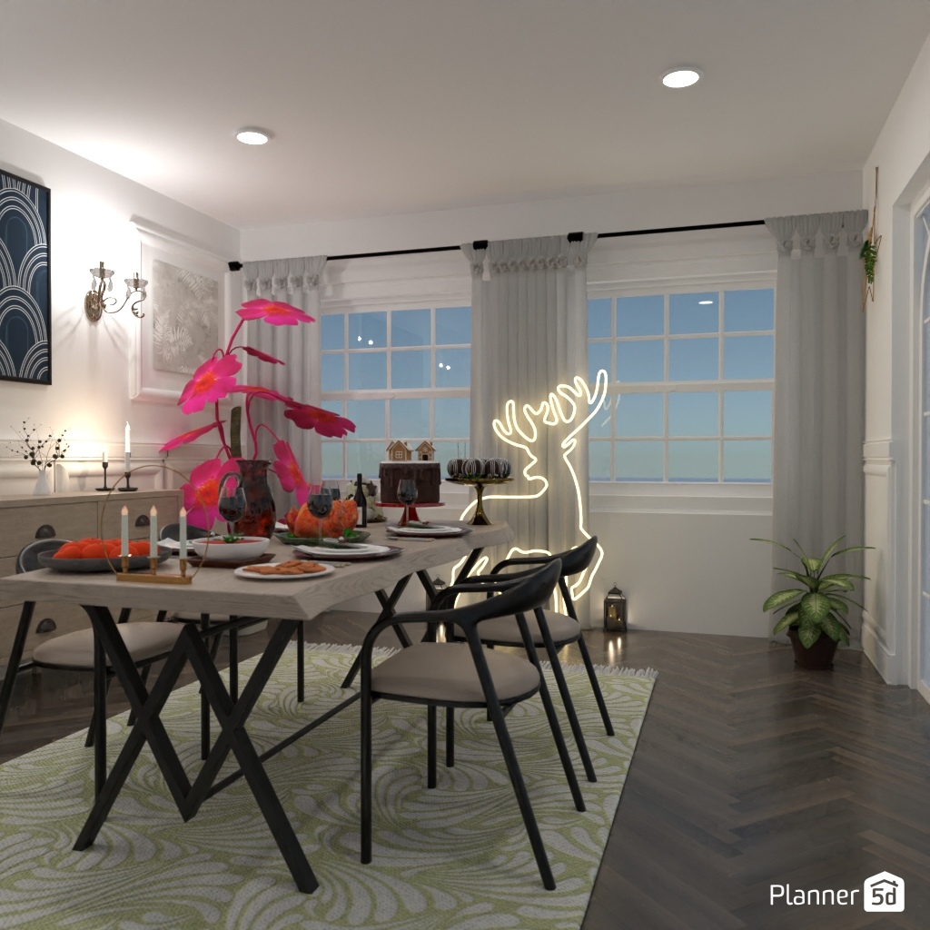 DB: Thanksgiving Day - room shell copy #23449243 by Editors Choice