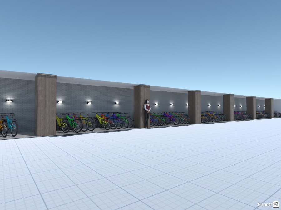 Bicicletário - Vista_5 #3537868 by Juliana Moreira