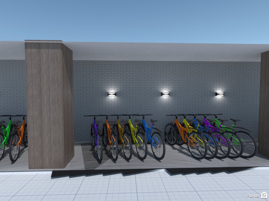 Bicicletário - Vista_6 #3537880 by Juliana Moreira