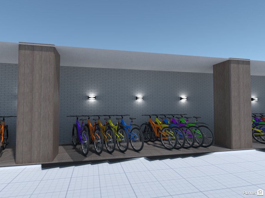 Bicicletário - Vista_7 #3537883 by Juliana Moreira