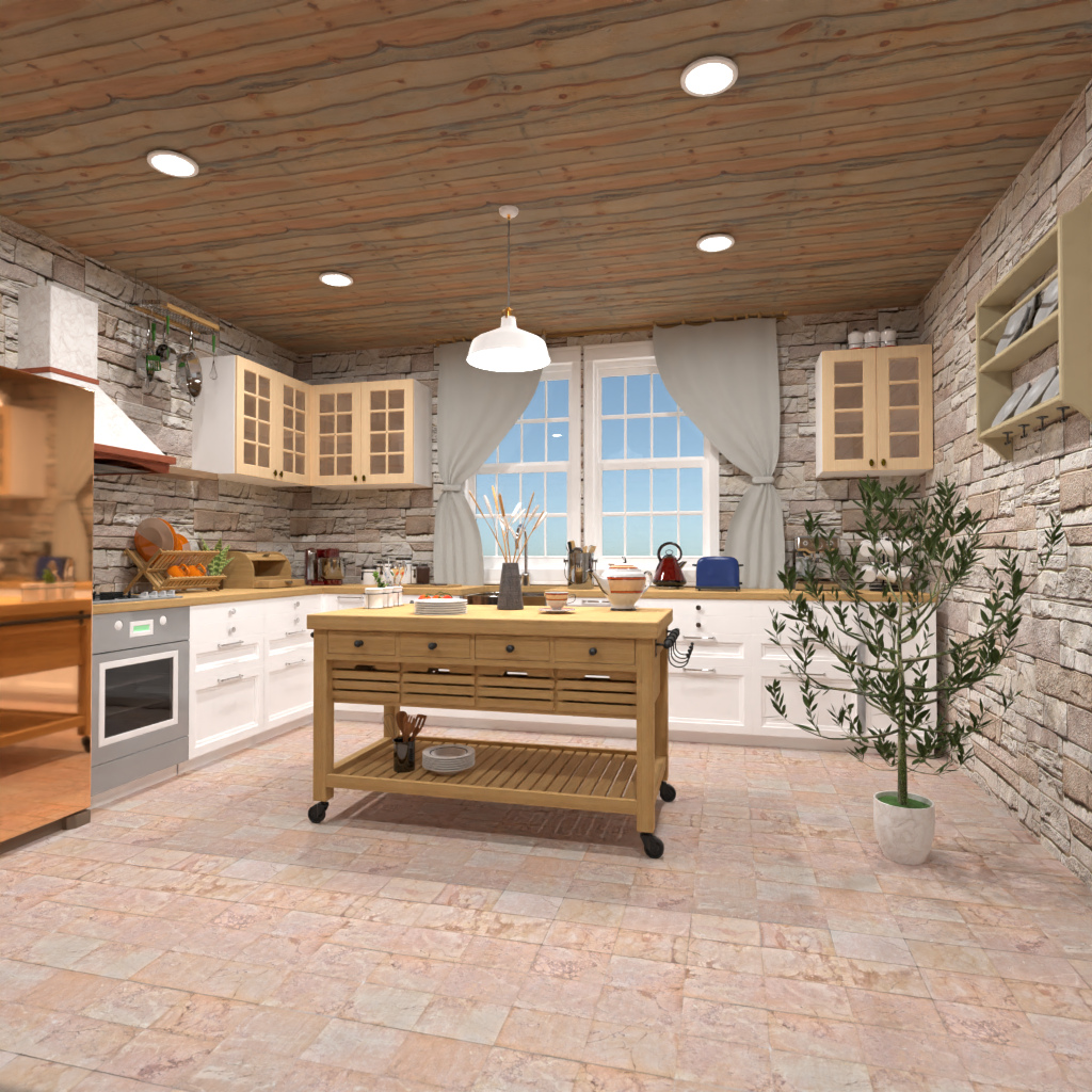 Vintage kitchen #13244751 by Editors Choice