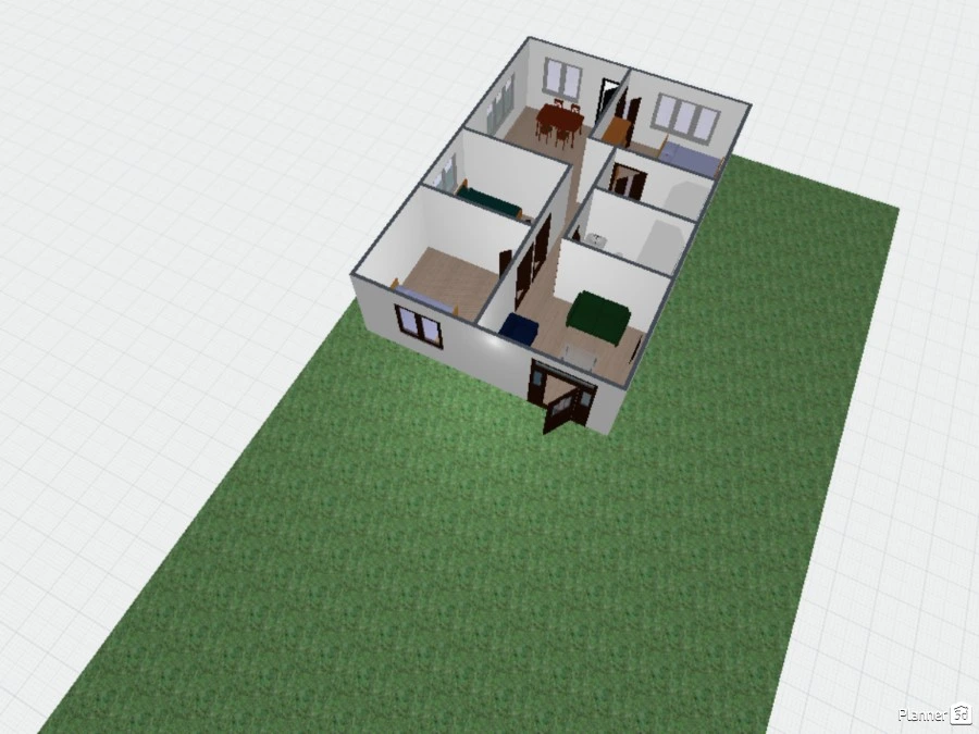 CASA 3 QUARTOS #72630 by Maicon Pacheco