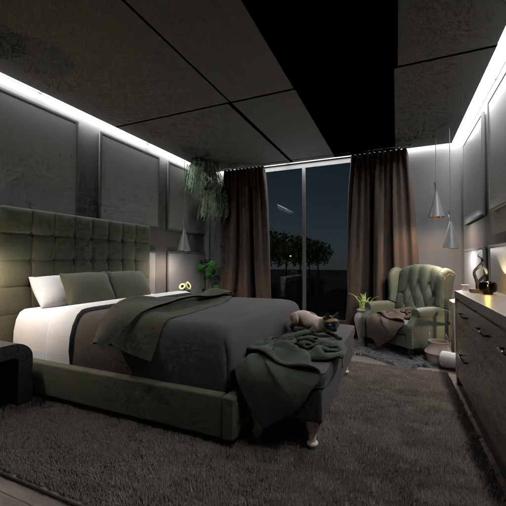 Forest bedroom #12813011 by Editors Choice