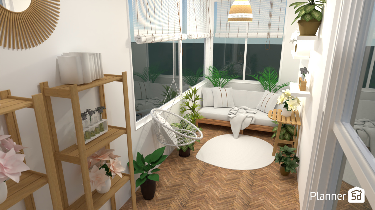 Sunny balcony #8607597 by Just Passion