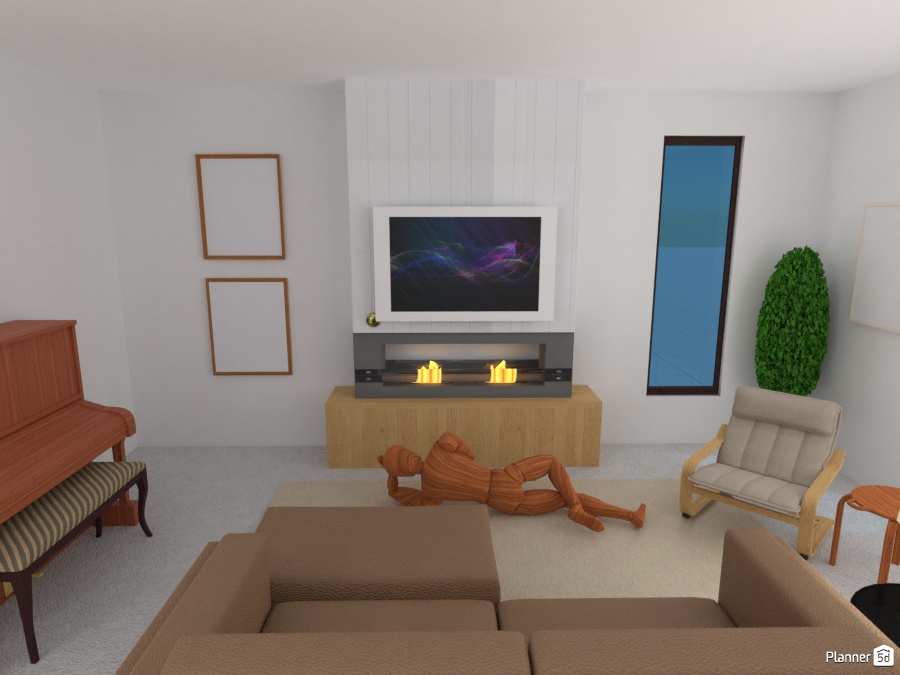 Living room fireplace #2280723 by Rin Gomura (Sew in Love)