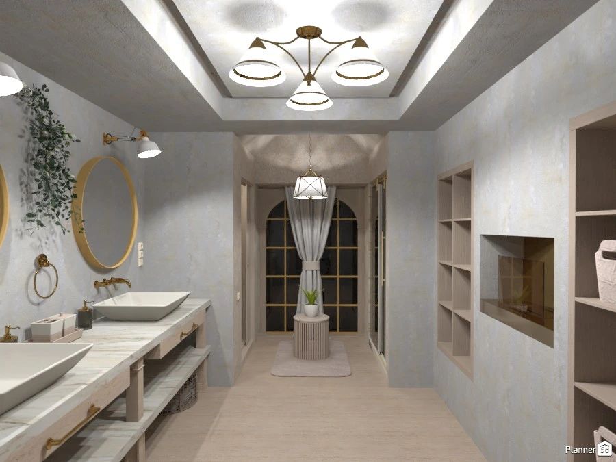 luxurious and minimalist house ( white & gold ) #3043428 by Løu.
