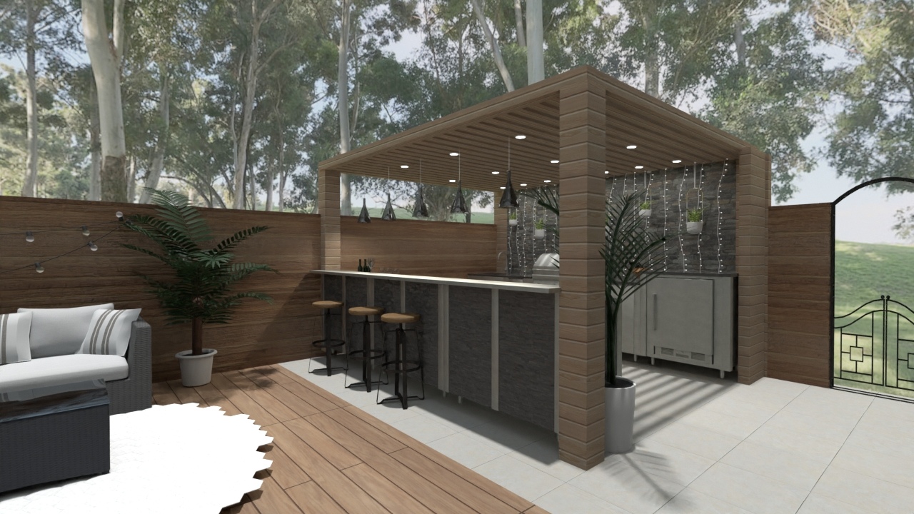 outdoor kitchen copy #23346906 by Evelinaa