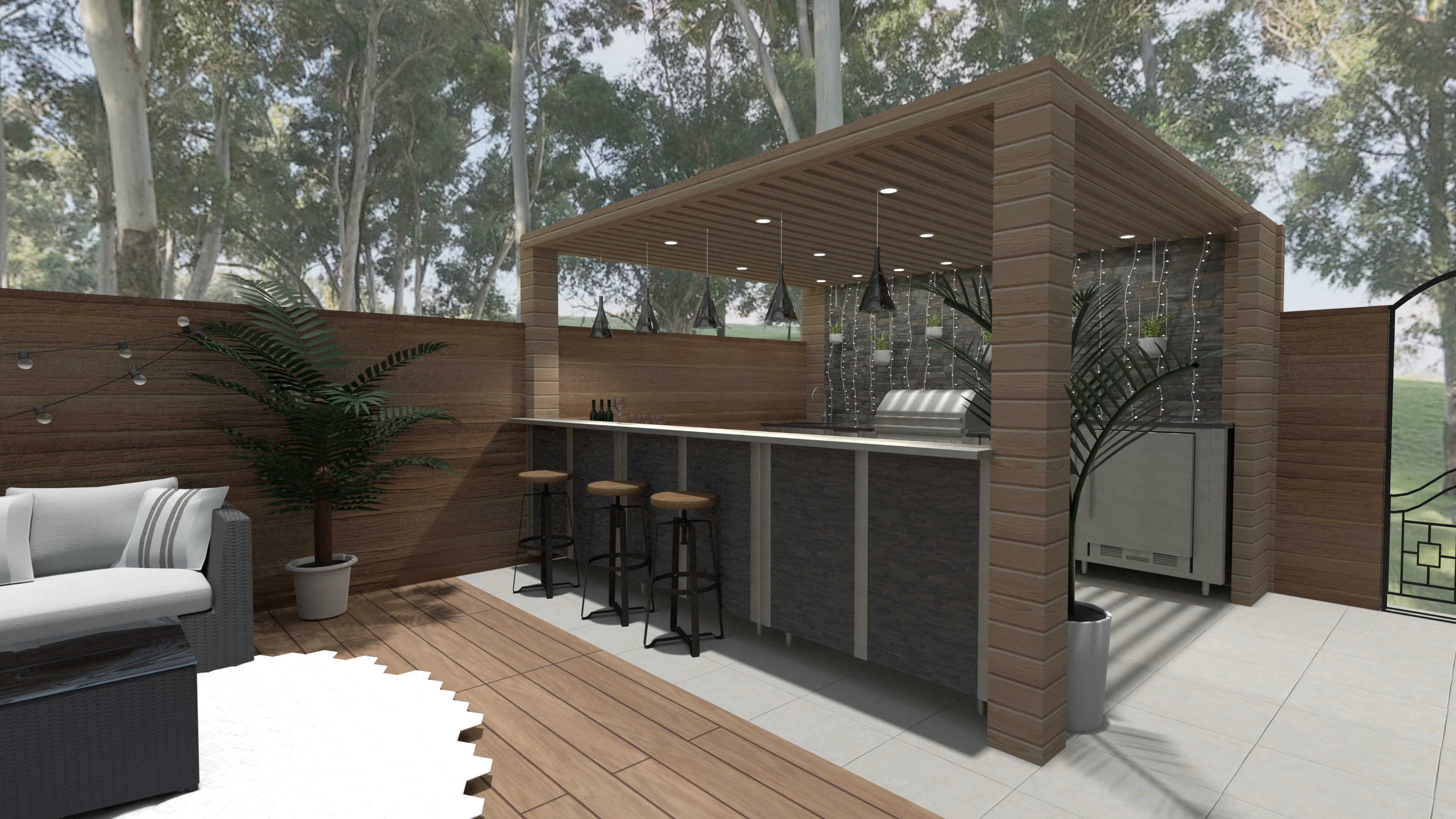 outdoor kitchen copy #23346982 by Evelinaa