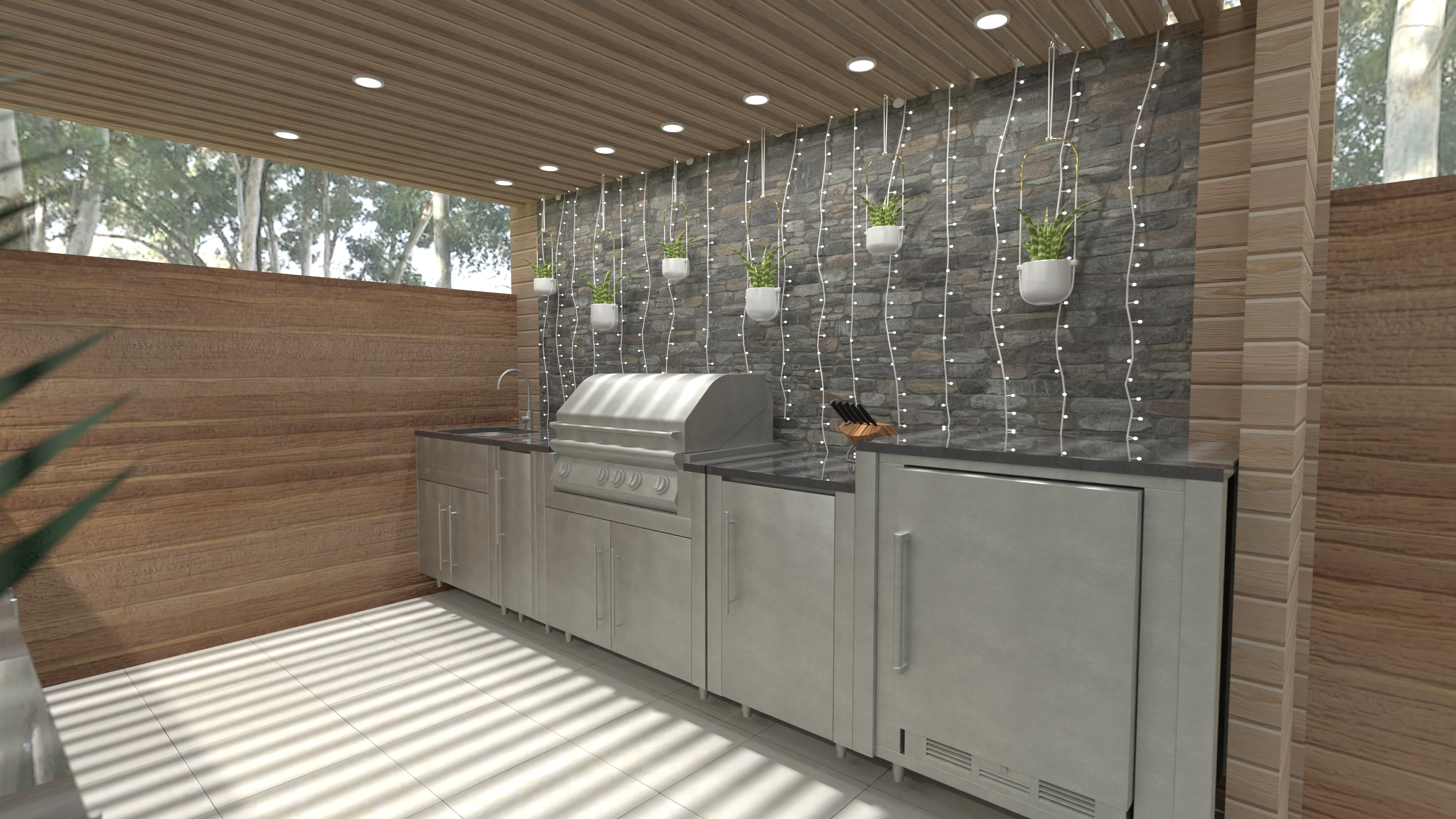 outdoor kitchen copy #23347014 by Evelinaa