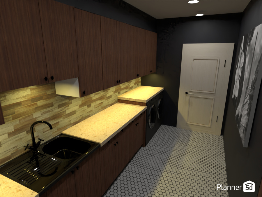 Upstairs laundry. #10377508 by Jeremiah Johnson