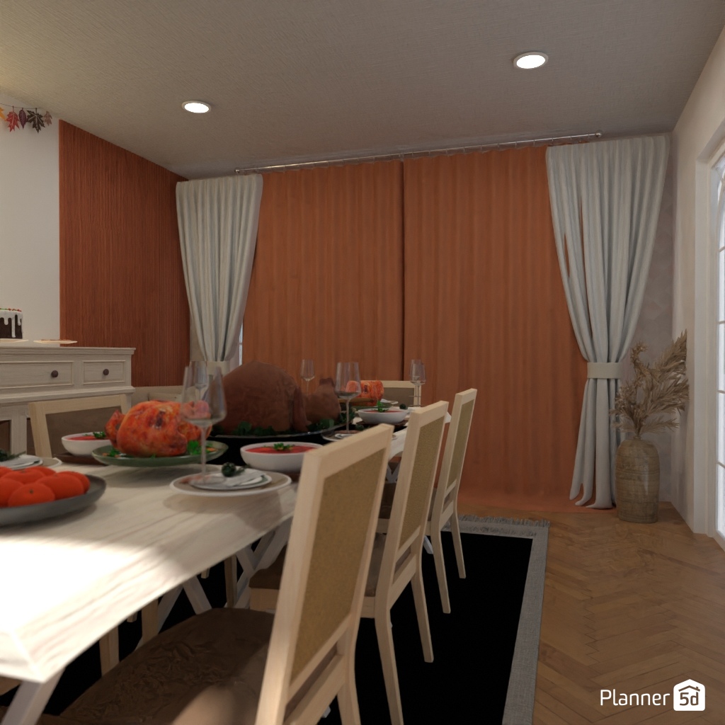 DB: Thanksgiving Day - room shell copy #23412939 by Editors Choice