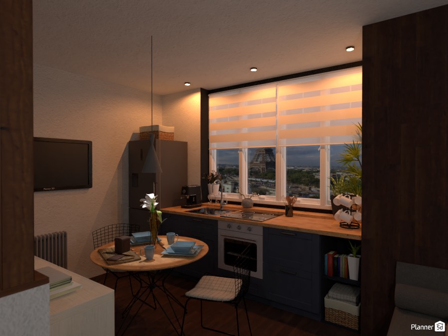 Mini Apartment / Kitchen #3685459 by Lucija Marko