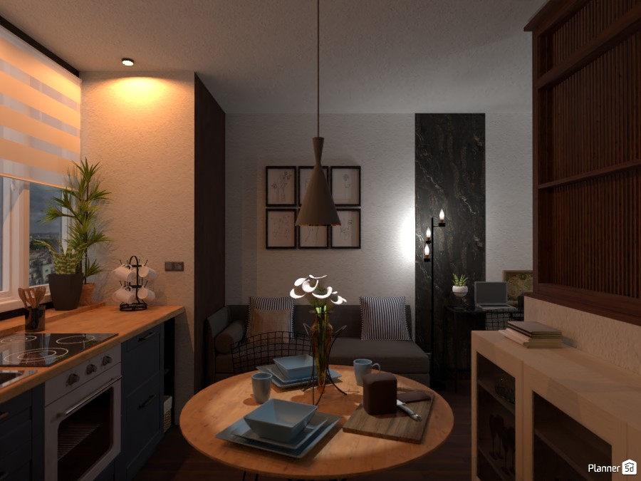 Mini Apartment / Kitchen+living room 3685470 by Lucija Marko image