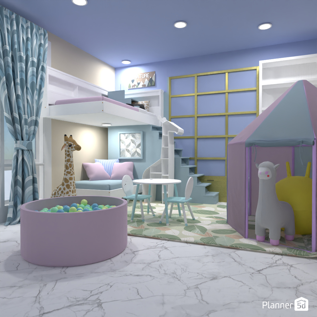 Candy Land Kid's Room #21256954 by Editors Choice