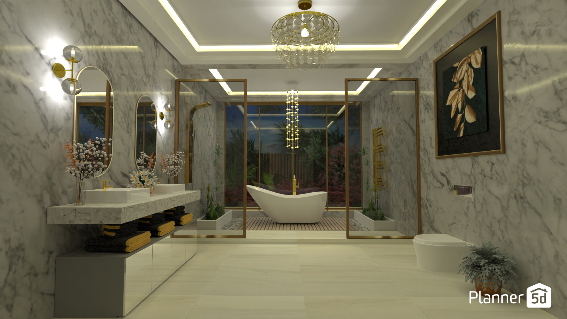 Baño Dorado #18184632 by MariaCris