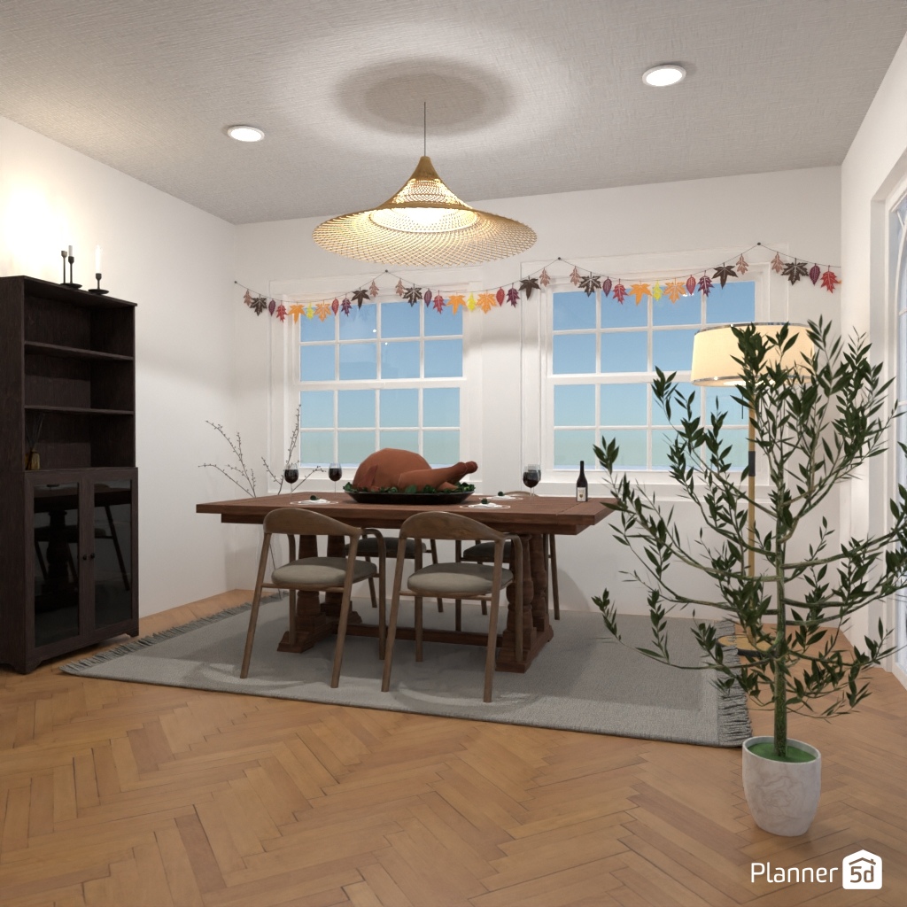 DB: Thanksgiving Day - room shell copy #23401947 by Editors Choice