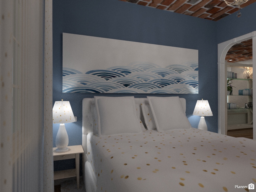 lodge near the lake - bedroom #1580617 by Chiara Meazza