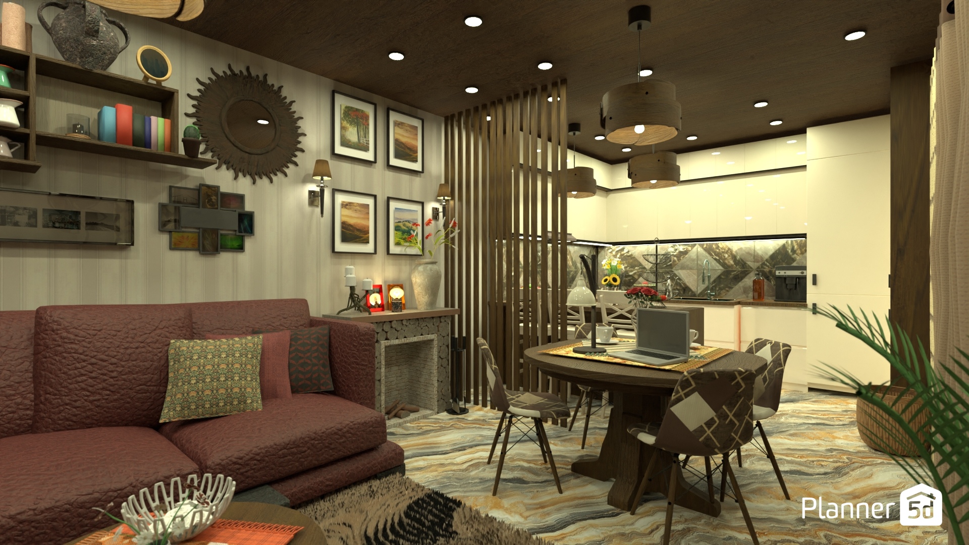 Espacio abierto comedor-cocina #27442808 by Yolanda Infante Garrido