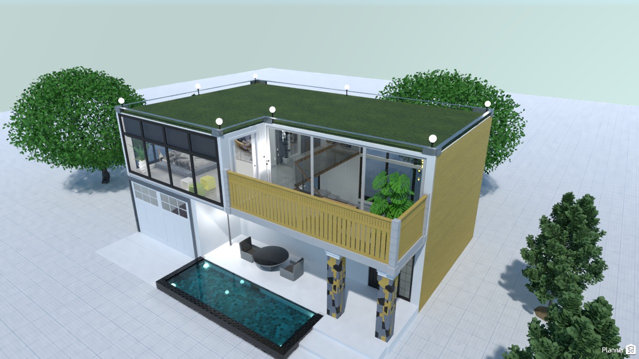 Black&Yellow House #3524401 by KDESIGN