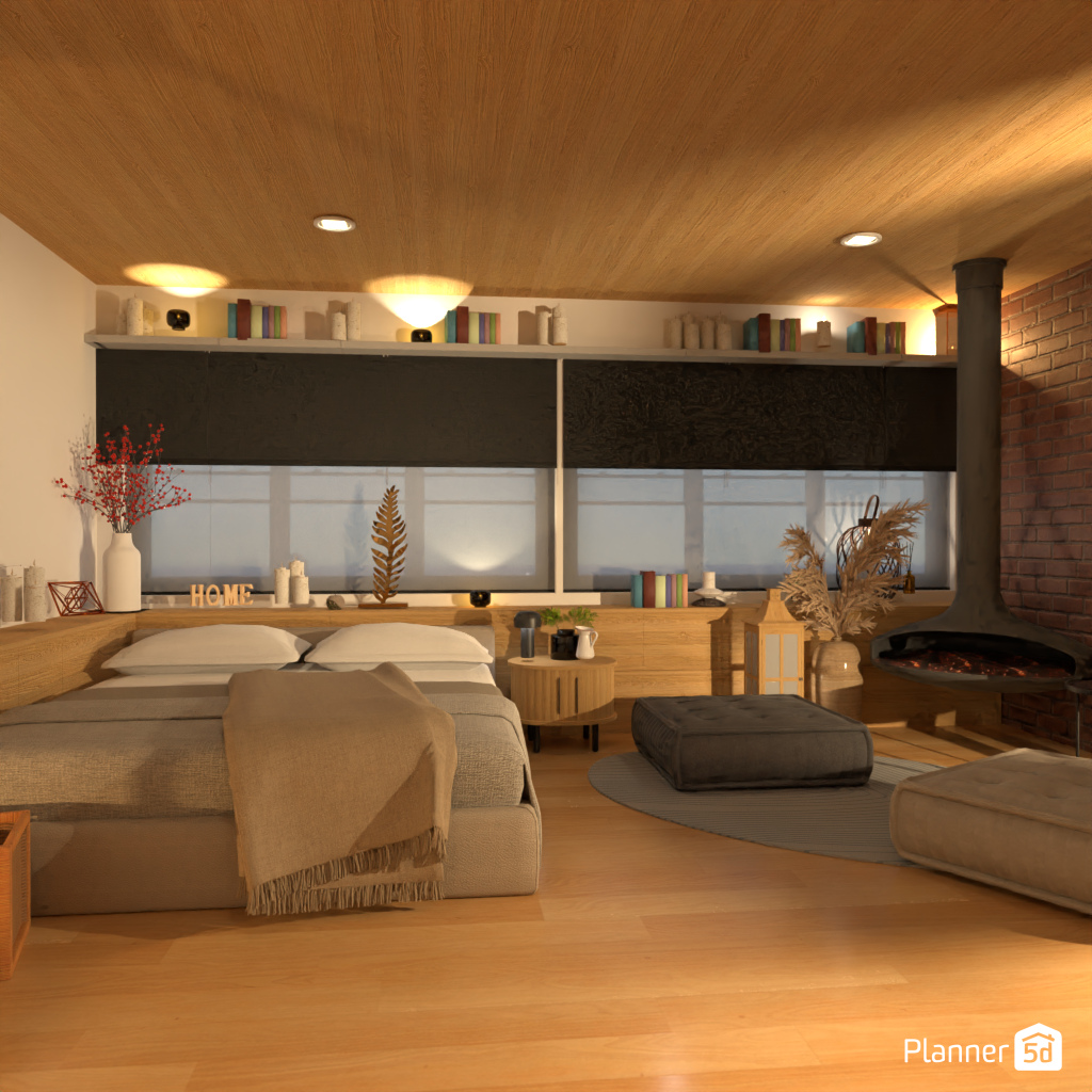 Winter and Fire! #16749563 by Editors Choice