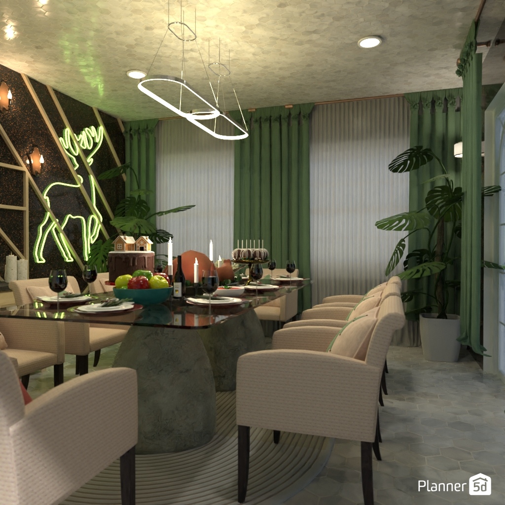 DB: Thanksgiving Day - room shell copy #23431087 by Editors Choice