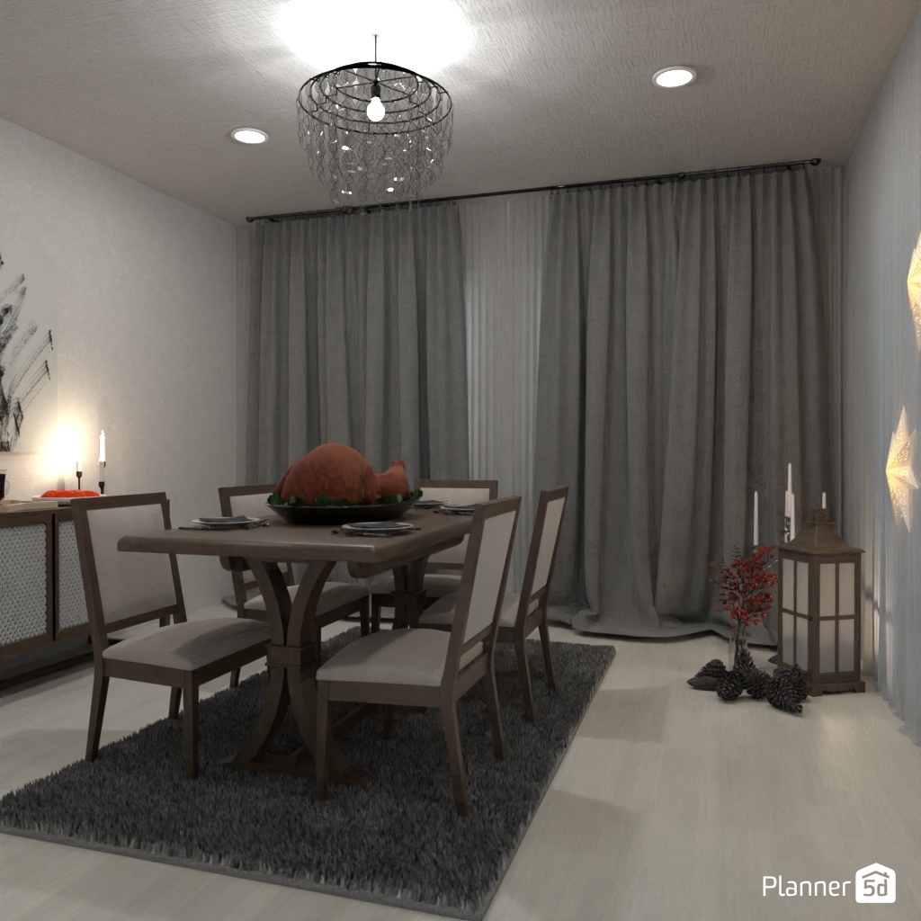 DB: Thanksgiving Day - room shell copy #23410791 by Editors Choice