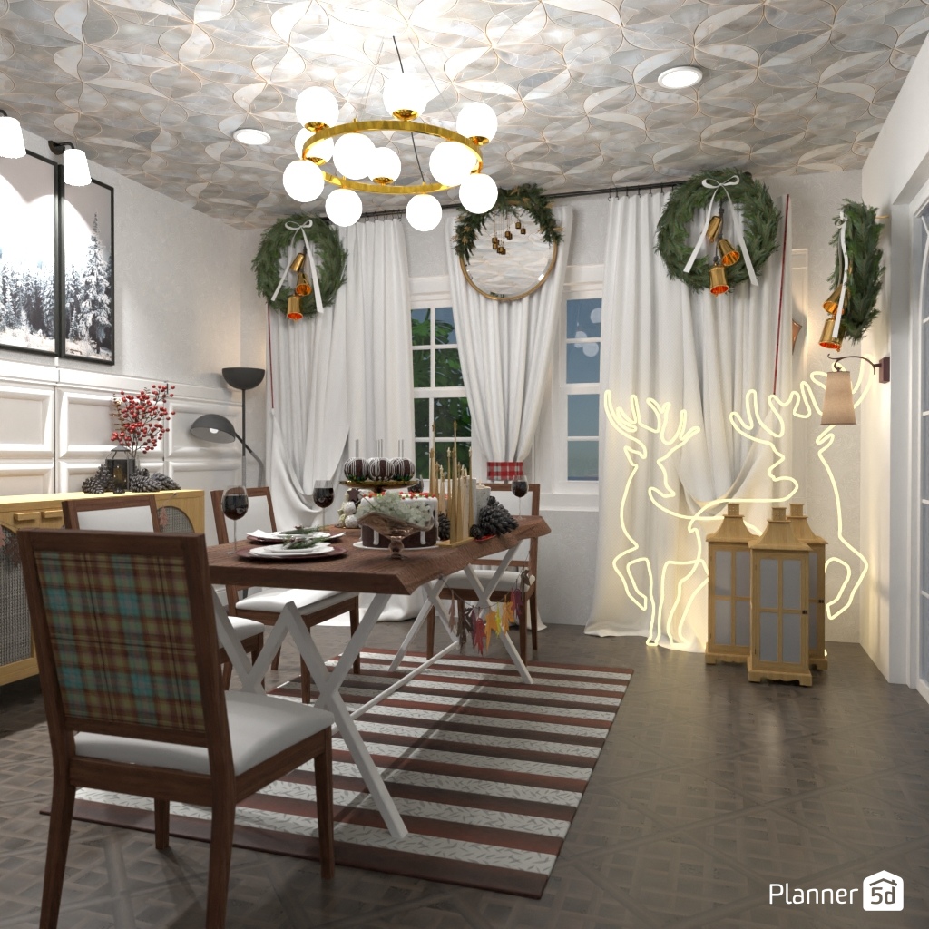 DB: Thanksgiving Day - room shell copy #23401247 by Editors Choice