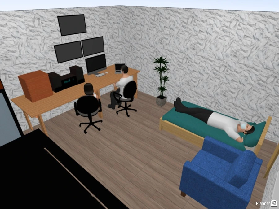 BEDROOM AND OFFICE #3051940 by User 42640662
