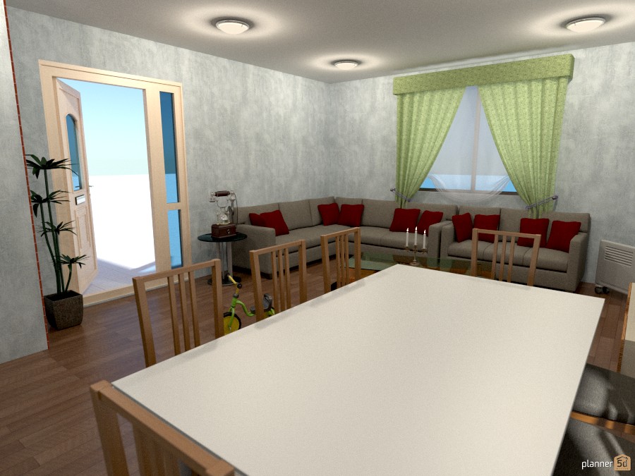 living room + dinning room #1135660 by zakour sabra