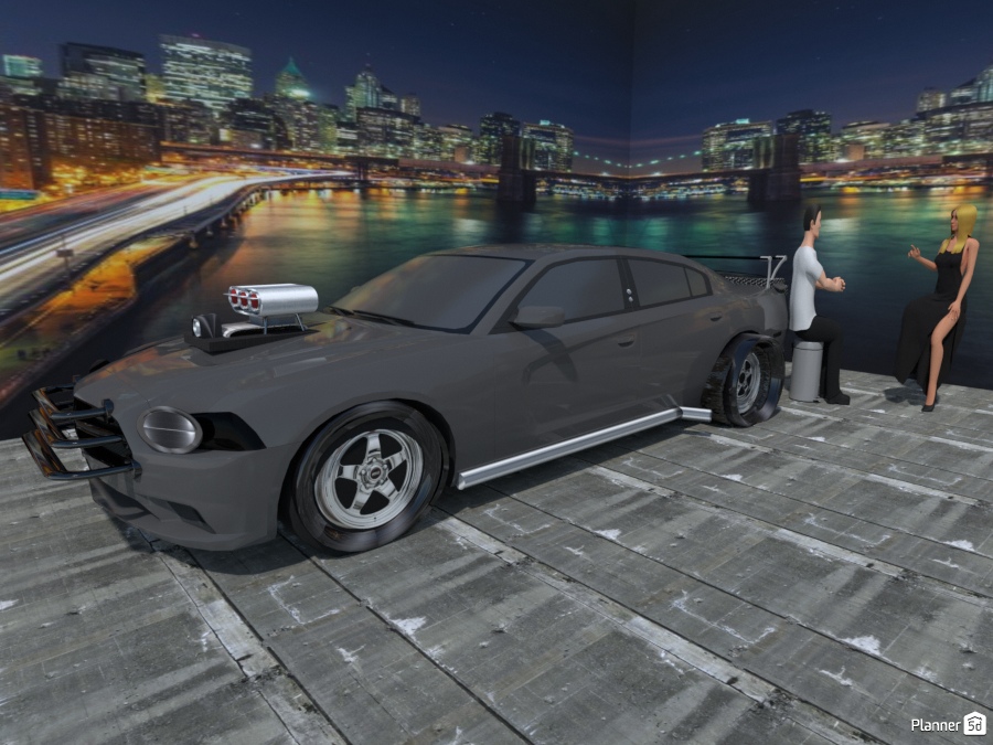Souped Up Muscle Car #2099537 by Jason