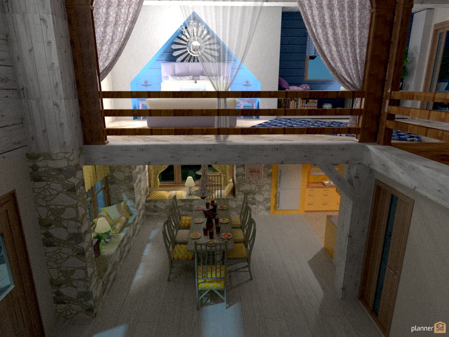 Cascina di Campagna : panoramica dalle scale #1020212 by Micaela Maccaferri