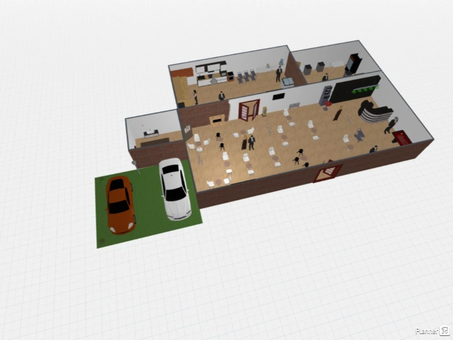 Planos Restaurante #122095 by User 88271727