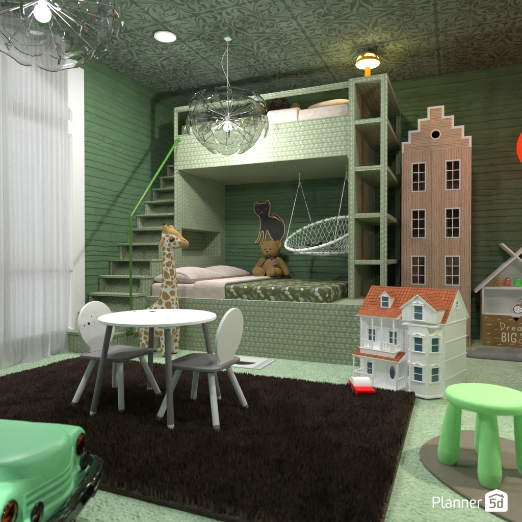 Candy Land Kid's Room #3372828 by Editors Choice