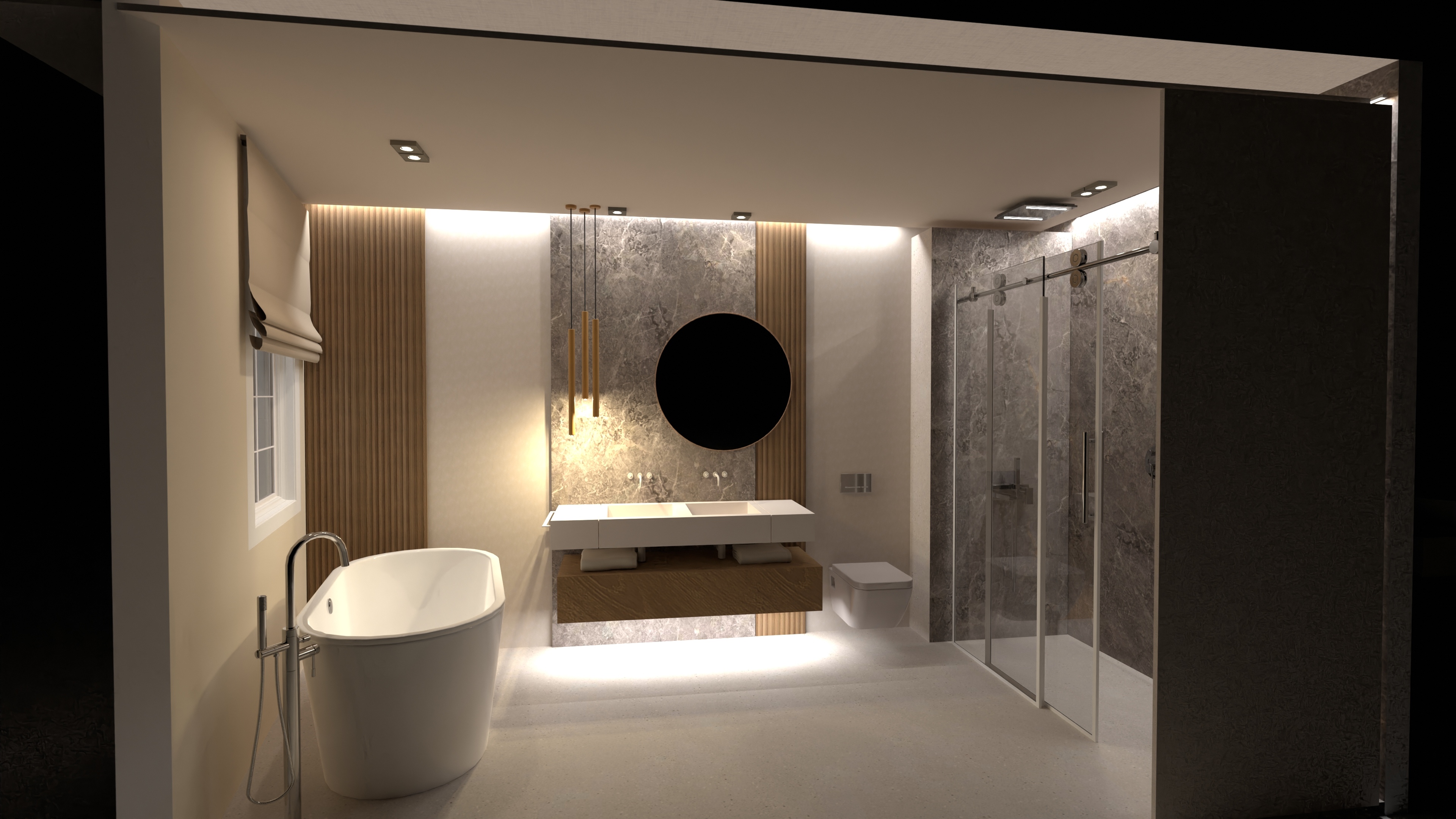 Her Bathroom final + bedroom version 2 copy #23359974 by MgA Zuzana Novosadova