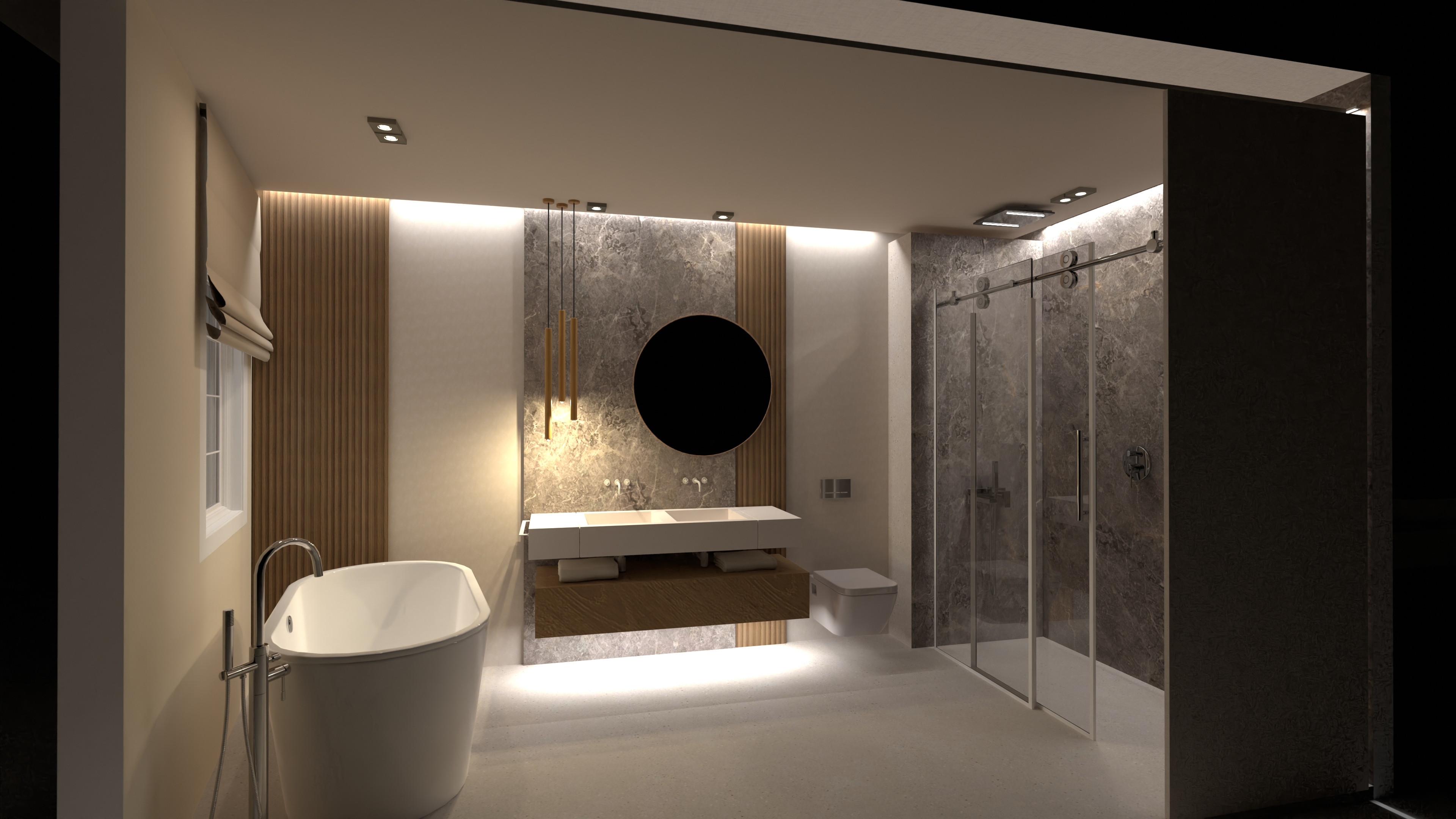 Her Bathroom final + bedroom version 2 copy #23360270 by MgA Zuzana Novosadova